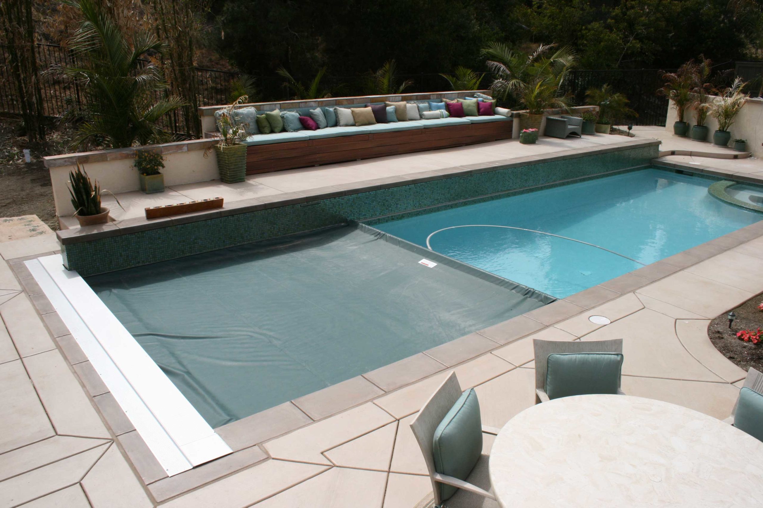 Coverstar automatic pool cover closed Pool Life Greenville SC