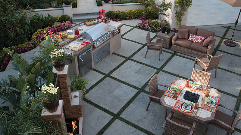 NPT outdoor kitchen grill Pool Life Greenville SC